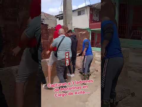Tres cubanos arrestados en Ciego de Ávila por presunto robo de motorinas #cuba