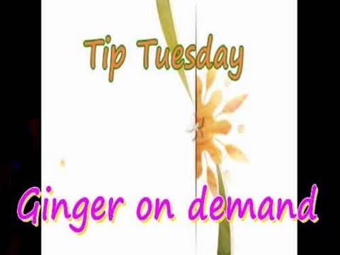 Ginger on Demand | Show Me The Curry Tip Tuesday