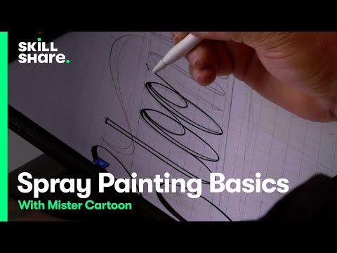 Spray Painting Basics with Mister Cartoon