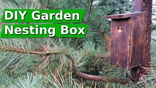 DIY Garden Nesting Box