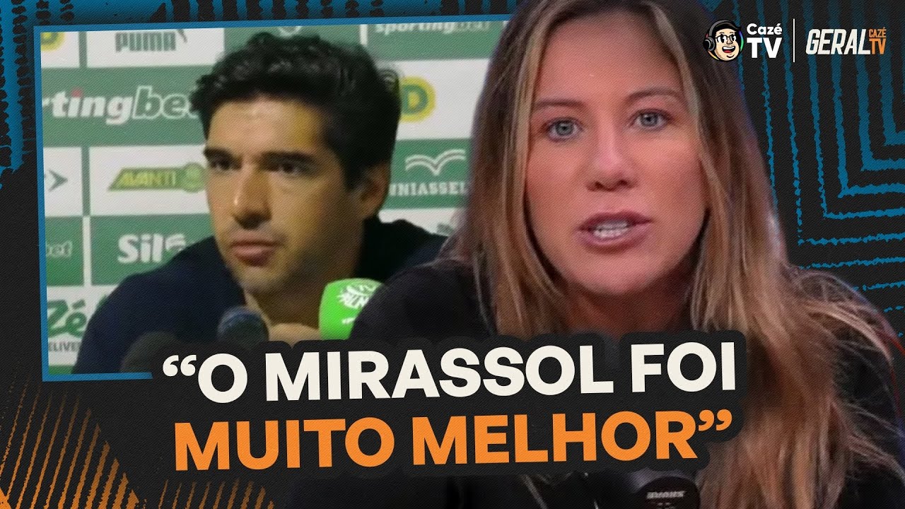ABEL FERREIRA RECONHECE A SUPERIORIDADE DO MIRASSOL CONTRA O PALMEIRAS | GERAL CAZÉTV