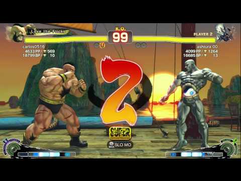 Carlos0516 (Zangief) vs Ashiura 00 (Seth) - AE 2012 Ranked Match *720p HD*