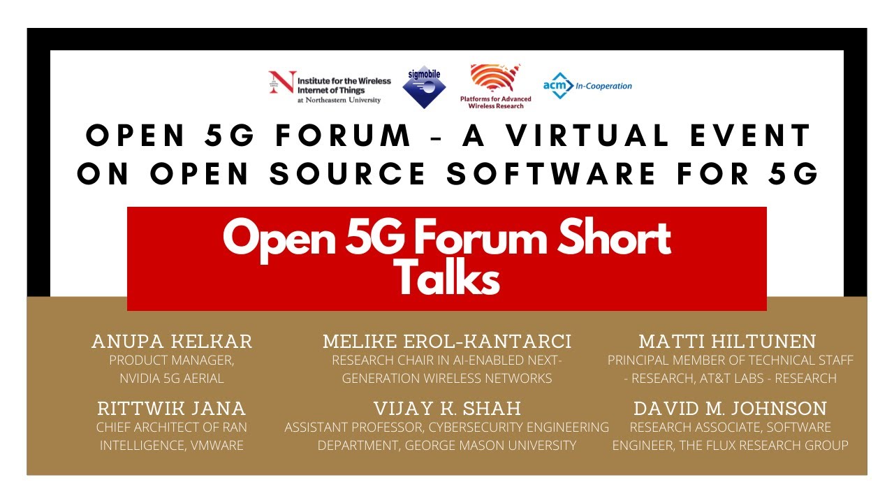 Open 5G Forum Short Talks