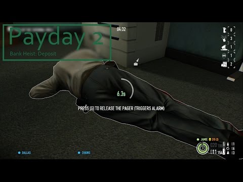 Payday 2 - Bank Heist: Deposit (Solo Stealth)