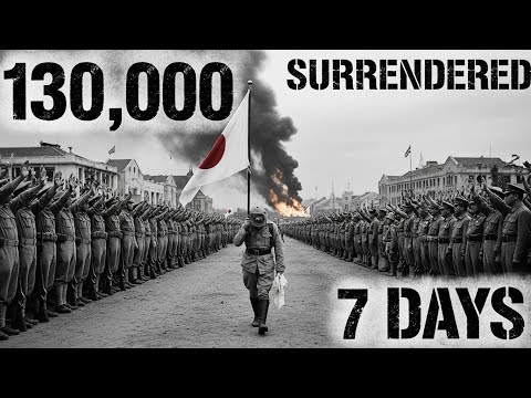 130,000 British Surrendered in 7 Days: Singapore - Britain's Worst Defeat Ever!