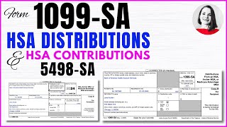 Tax Form 1099-SA & 5498-SA for HSA Distributions & Contributions