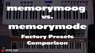 Video thumbnail for Cherry Audio Memorymode | Factory Preset Comparison by Cherry Audio