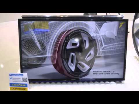 Goodyear BHO3 concept tire generates electricity