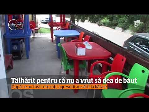 Bătut şi tâlhărit pentru că nu a vrut să dea de băut