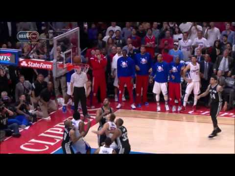 NBA, playoff 2015, Clippers vs. Spurs, Round 1, Game 5, Move 49, DeAndre Jordan, no basket