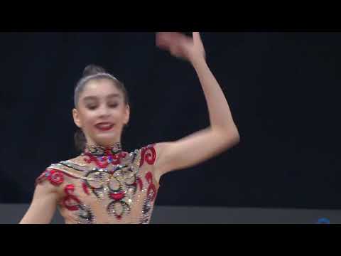 Alina Gozalova (AZE) - Ball Q - 2020 European Championships Kyiv