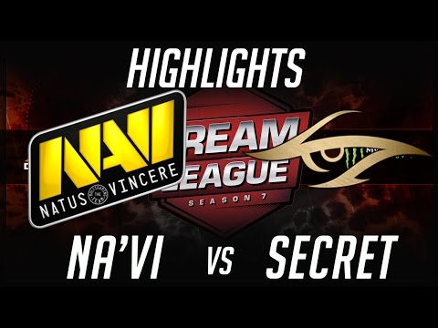 Na'Vi vs Secret DreamLeague Season 7 EU Highlights Dota 2 by Time 2 Dota #dota2