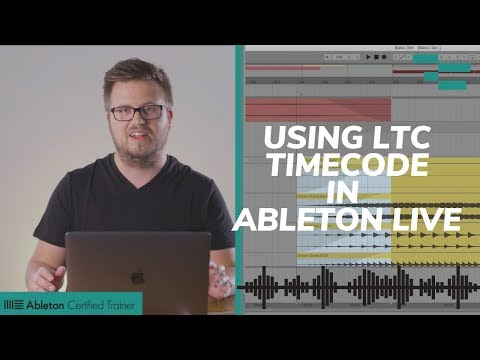 Using LTC Timecode in Ableton Live