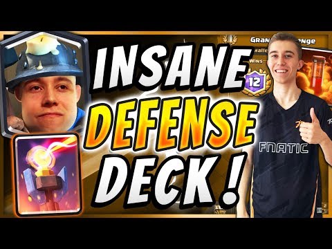 SO SAFE! Miner Poison Control Deck w/ Inferno Tower — Clash Royale