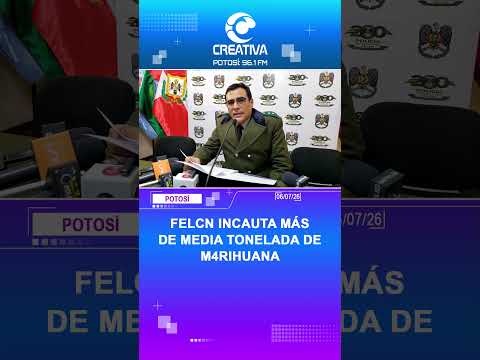 FELCN INCAUTA MÁS DE MEDIA TONELADA DE MARIHUANA