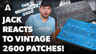 Video thumbnail for Classic Patches, New Synths! - Behringer 2600 Blue Marvin & Gray Meanie! by Andertons Synths, Keys and Tech