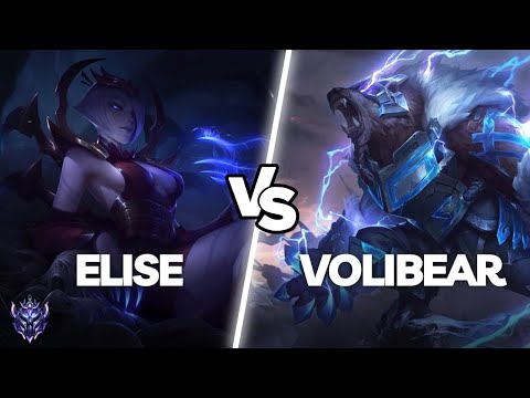 Unranked to Master - Elise vs Volibear Jungle | STREAMER FULL GAMEPLAY (League of Legends)