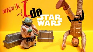 YODA GIVES LUKE A DOSE OF MEDICINE
