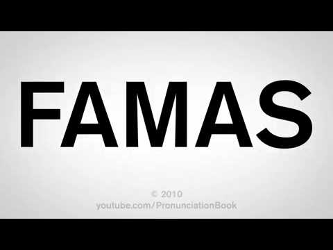 How To Pronounce FAMAS