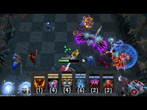 4harpy lina lion3 absolutely beautiful - Dota Auto Chess DAC