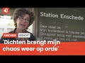 Gedicht Regine vereeuwigd op stationsplein