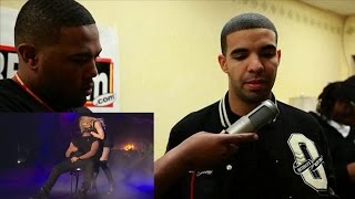 ESTAS FUERON LAS PALABRAS DE DRAKE DESPUES DE SU REACCION AL BESO DE MADONNA