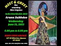 Shanaz Hussain Live At The Aruna Sukhdeo Miss India Guyana 2023 Meet Greet June 21st 2023