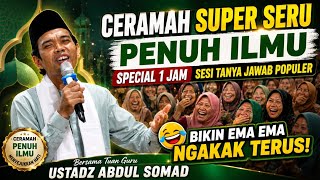 Download lagu SPECIAL 1 JAM TANYA JAWAB USTADZ ABDUL SOMAD #4‼️MENGKAJI KEMBALI PERTANYAAN POPULER KESEHARIAN mp3
