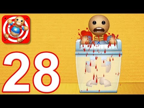 Kick the Buddy - Gameplay Walkthrough Part 28 - Blood Effect: All Weapons (iOS)