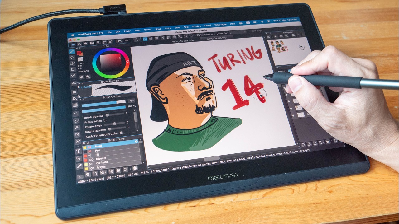 Pantalla interactiva DIGIDRAW Turing 14 (reseña)