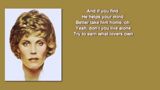Anne Murray + Danny&#39;s Song +  Lyrics / HD