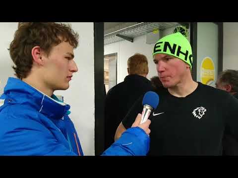 Interview d'après-match avec Cristobal Huet