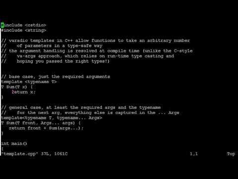 Variadic functions in C/C++