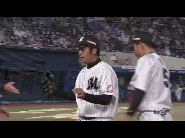 【6回表】マリーンズの左腕ルーキー・永野 プロ初登板を無失点で抑える!! 2018/10/4 M-L