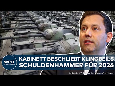 HAUSHALT: Kabinett beschließt Klingbeils Finanzplan! Experten warnen vor mehr Sozialausgaben