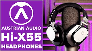 Video thumbnail for AUSTRIAN AUDIO Hi-X55 HEADPHONES REVIEW | Best Headphones For Recording & Mixing Music? by Ed Thorne | Mixing & Mastering