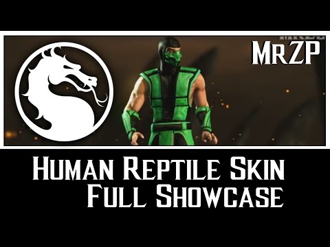 Human Reptile Skin - Mortal Kombat X (MKX) HD Showcase PC