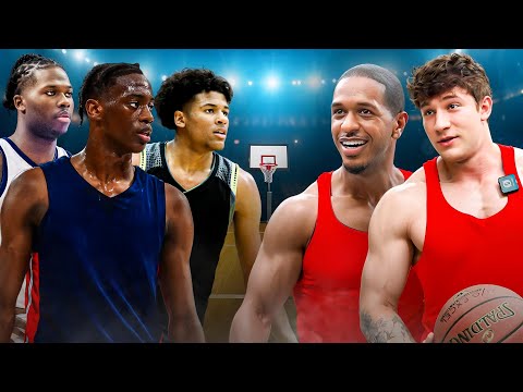 NBA PROSPECTS VS. GYMBROS! (Connor Sinann & Varsity747)