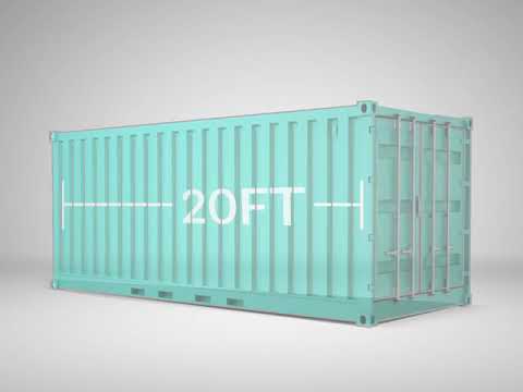 20ft Standard Shipping Container and Container Dimensions - Pelican Containers