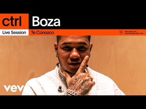 Boza - Te Conozco (Live Session) | Vevo ctrl