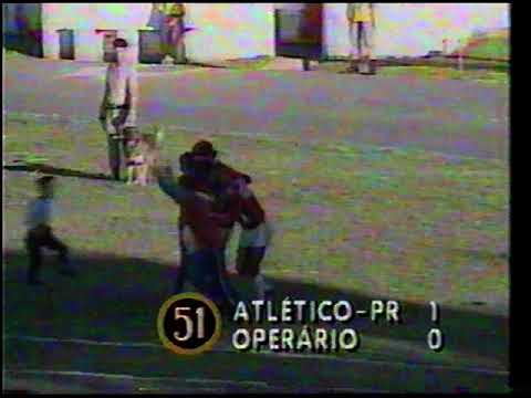 Atlético-PR 1 x 0 Operário - Campeonato Paranaense 1990
