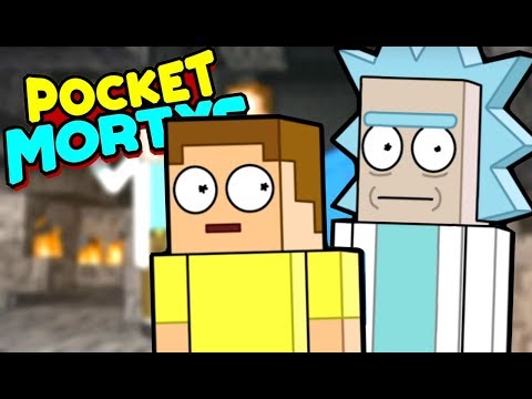 Chawesy - MINECRAFT RICK & MORTY | Pocket Mortys Multiplayer (Episode 14) | Gameplay, Reaction