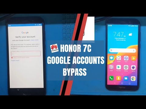 honor 7c Google Account bypass without PC|| honor 7c FRP REMOVE