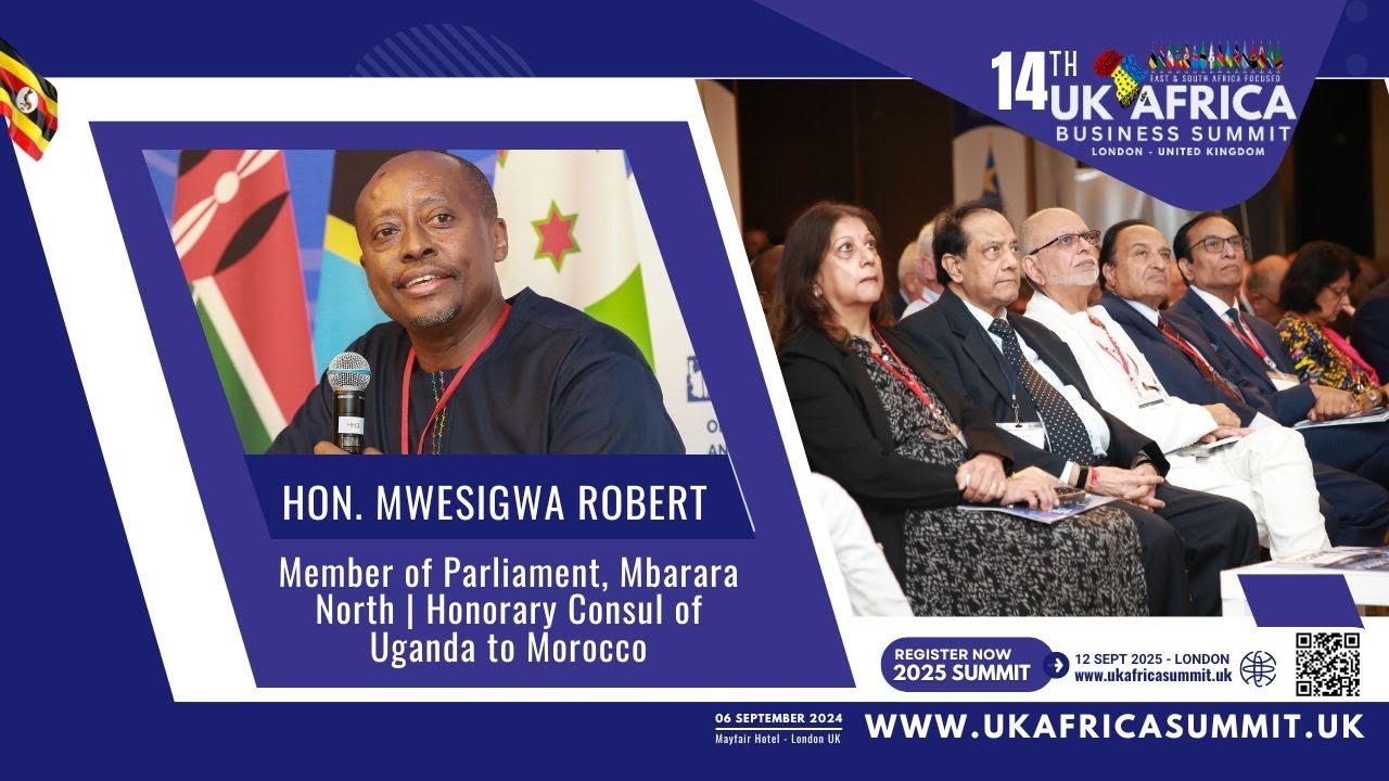Hon. Dr. Robert Rukaari Highlights Uganda’s Agriculture & ICT Opportunities at UK-Africa Summit 🌍💼
