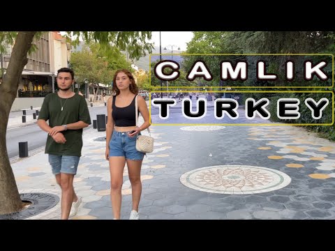 Walking Tour in Denizli Turkey September 2022|Camlik Neigborhood street District  Çamlik#|tukey