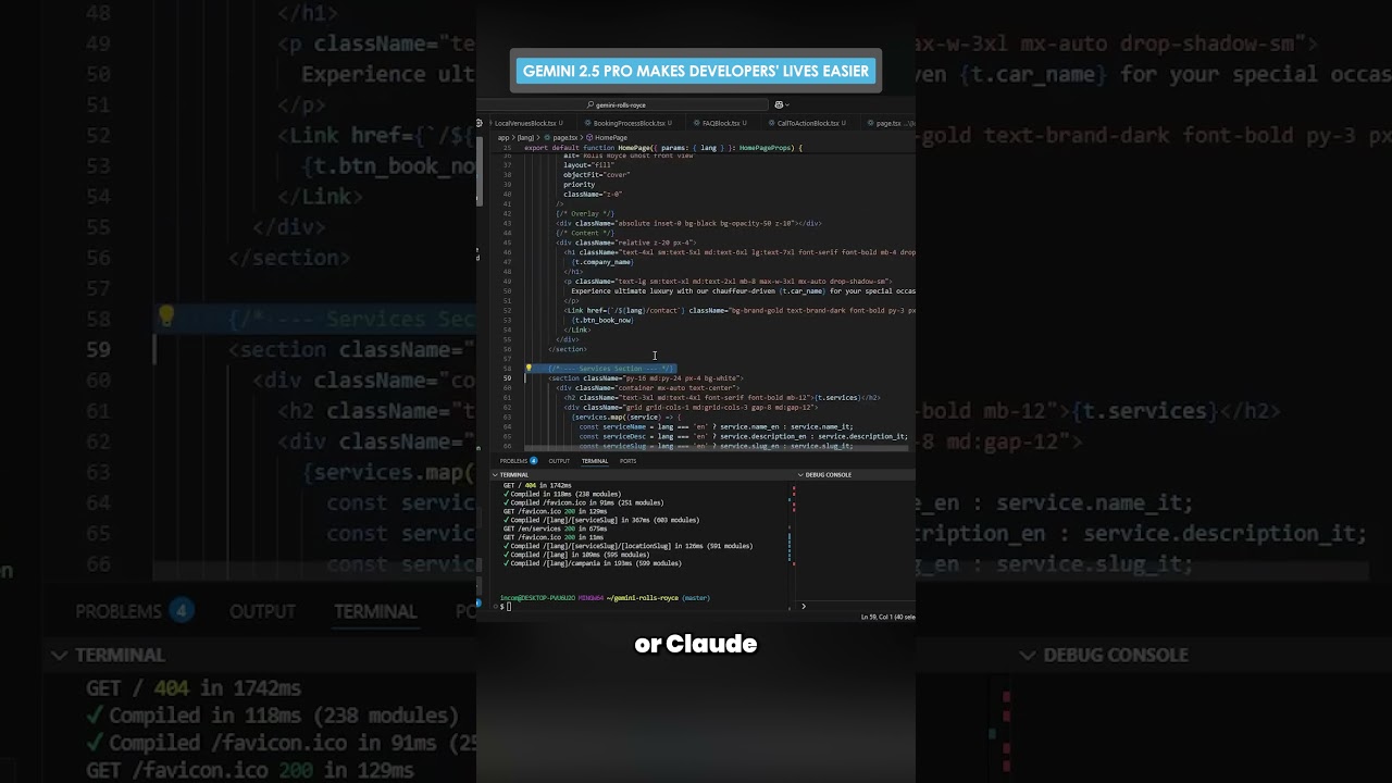 How Gemini 2.5 Pro Writes Code Better Than Ever! #google #gemini #ai #coding