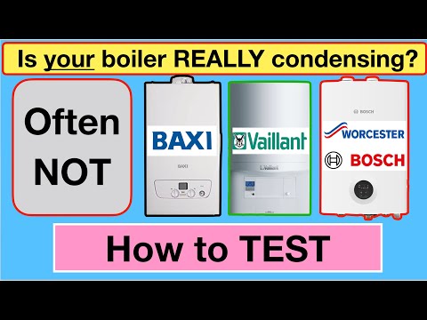 Is your boiler REALY condensing? Most are NOT, I show you how to test, it’s easy.