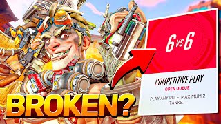 is Junkrat BROKEN in 6v6? / Overwatch 2