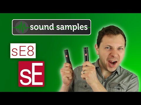 sE Electronics sE8 Mics -  Sound Samples