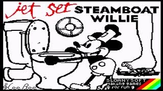 Jet Set Steamboat Willie - The Mouse leaves the house for the ZX Spectrum